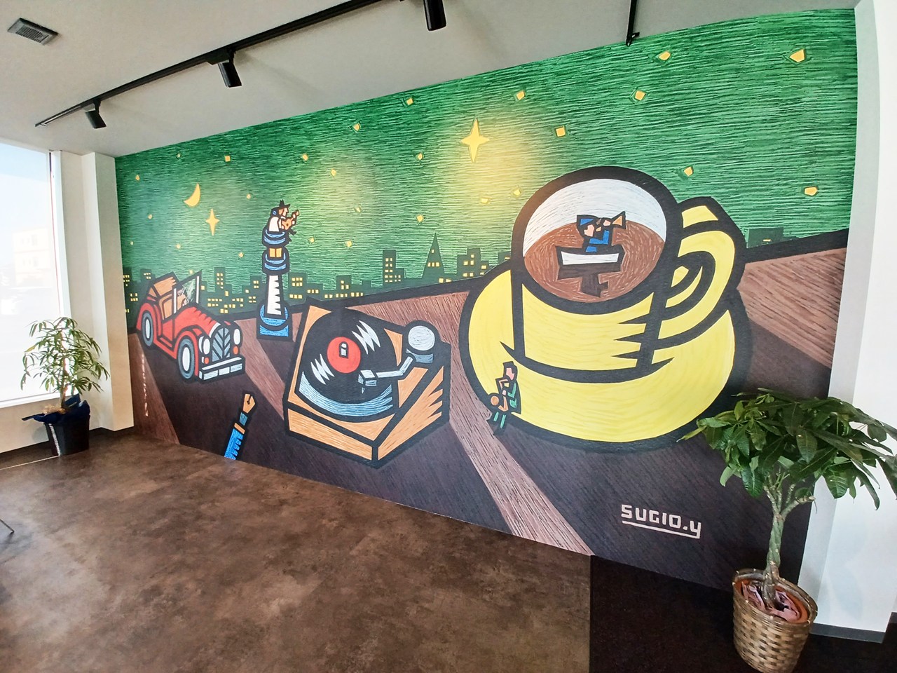 山崎杉生様の絵画1