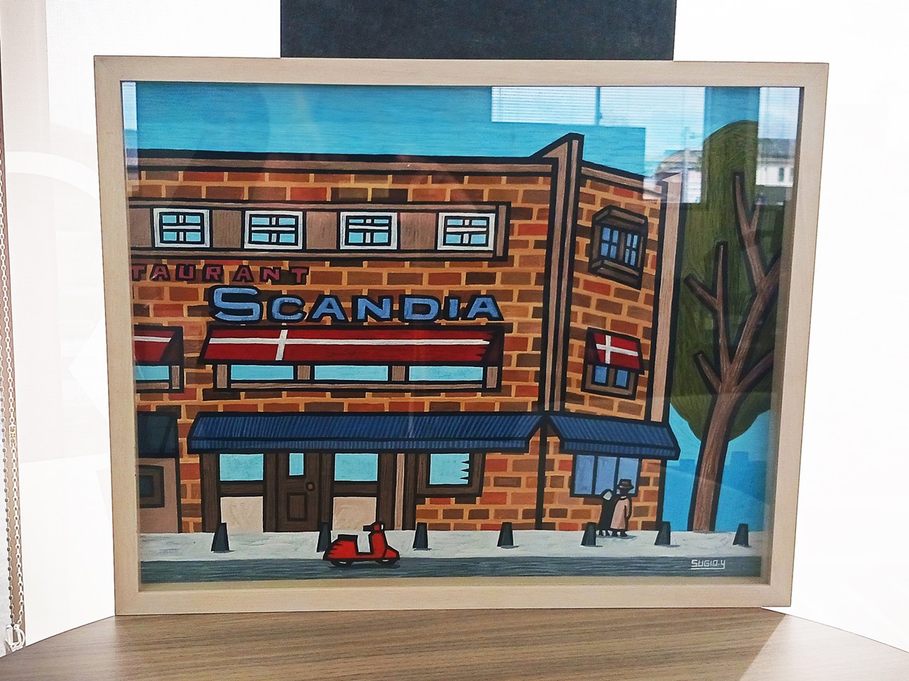 山崎杉生様の絵画3