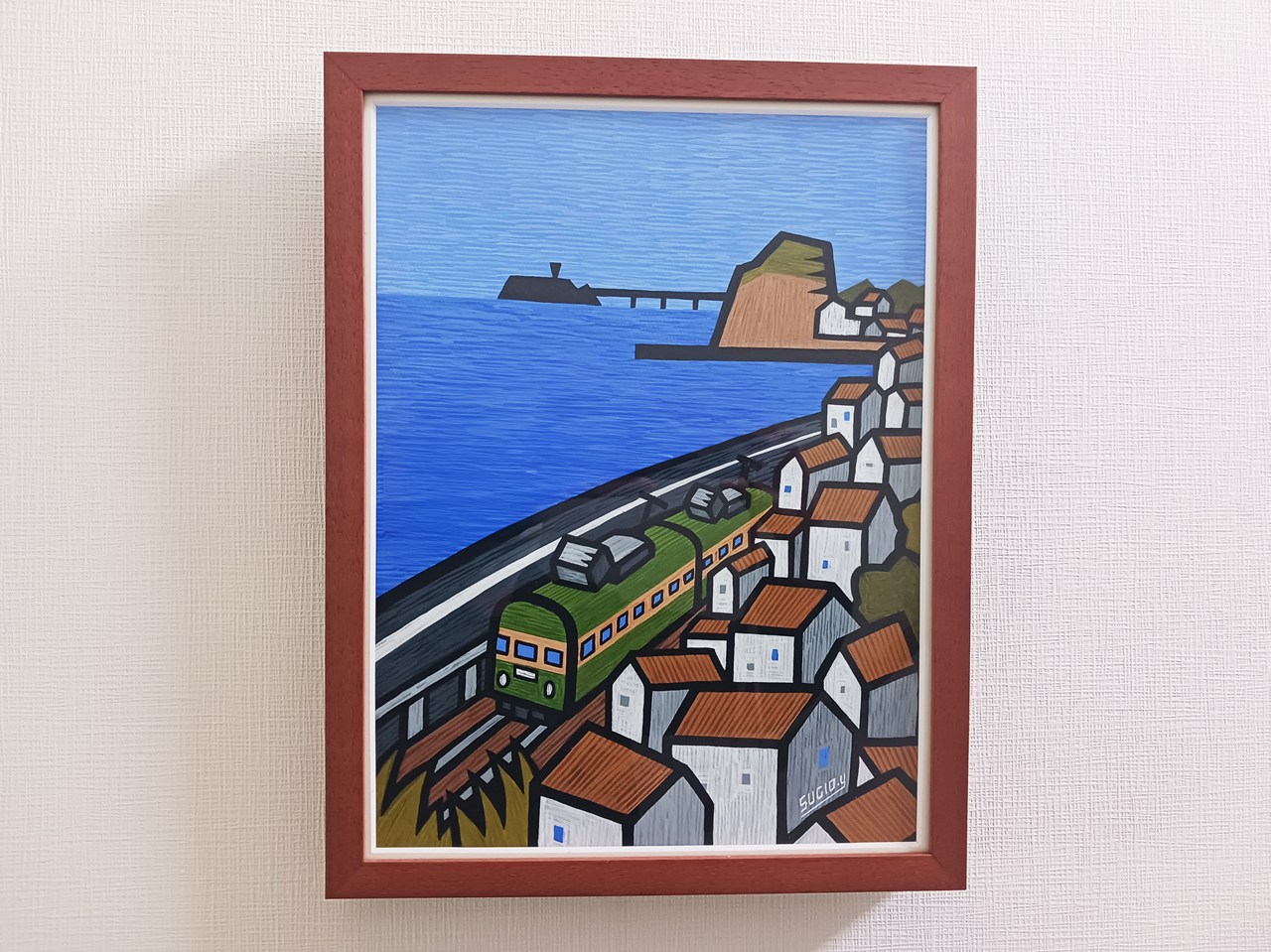 山崎杉生様の絵画4