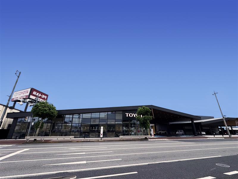 栃木トヨタ不動前店 施工写真